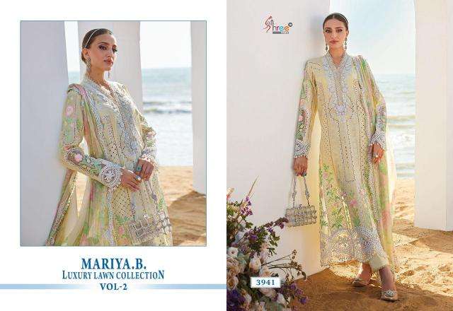 MARIYA B LUXURY LAWN COLLECTION VOL-2 Dress material wholesale price