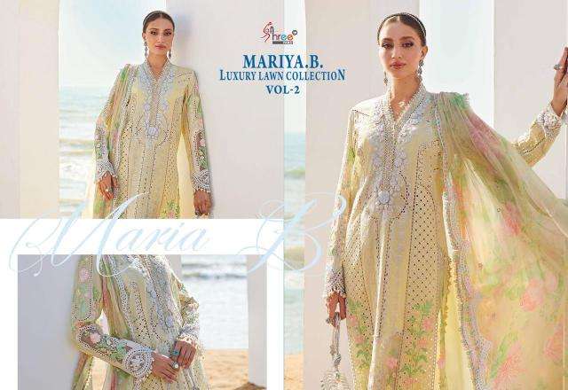 MARIYA B LUXURY LAWN COLLECTION VOL-2 Dress material wholesale price