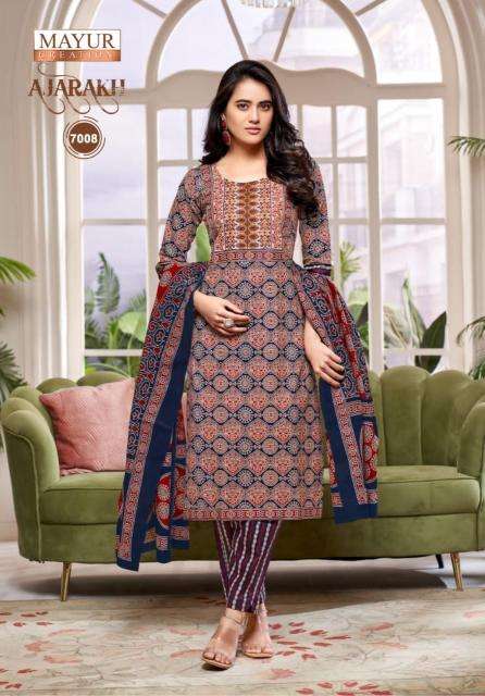 Mayur ajarakh vol-7 Bulk dress materials for boutique owners