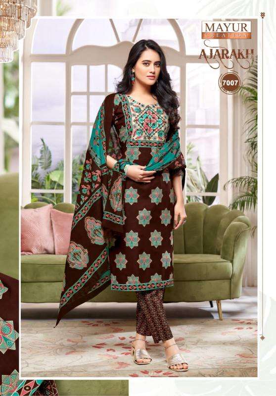Mayur ajarakh vol-7 Bulk dress materials for boutique owners