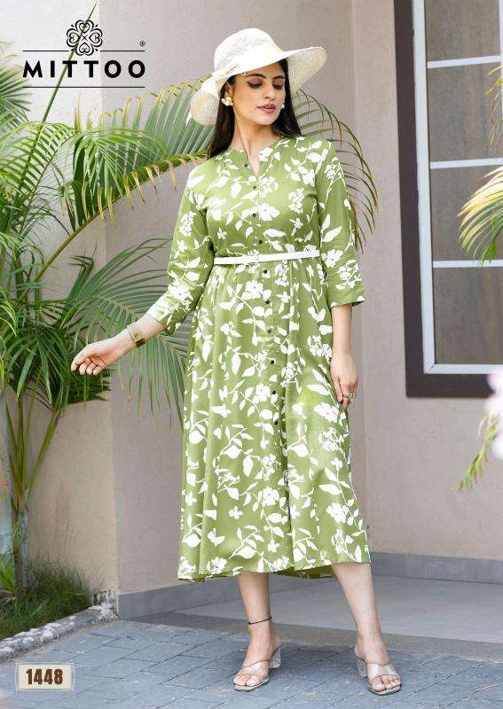 Mittoo belt vol 21 Printed Kurtis in Gujarat
