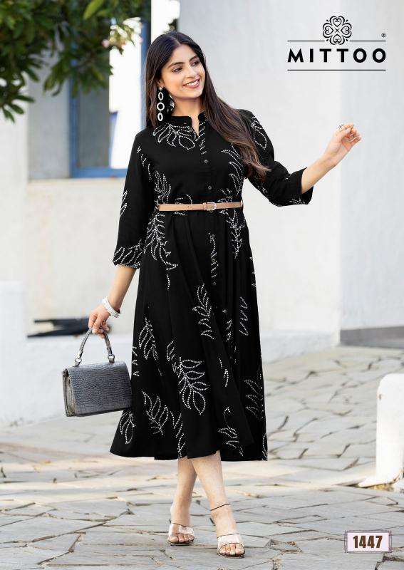 Mittoo belt vol 21 Printed Kurtis in Gujarat