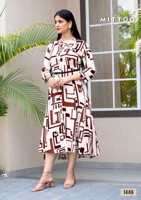 Mittoo belt vol 21 Printed Kurtis in Gujarat