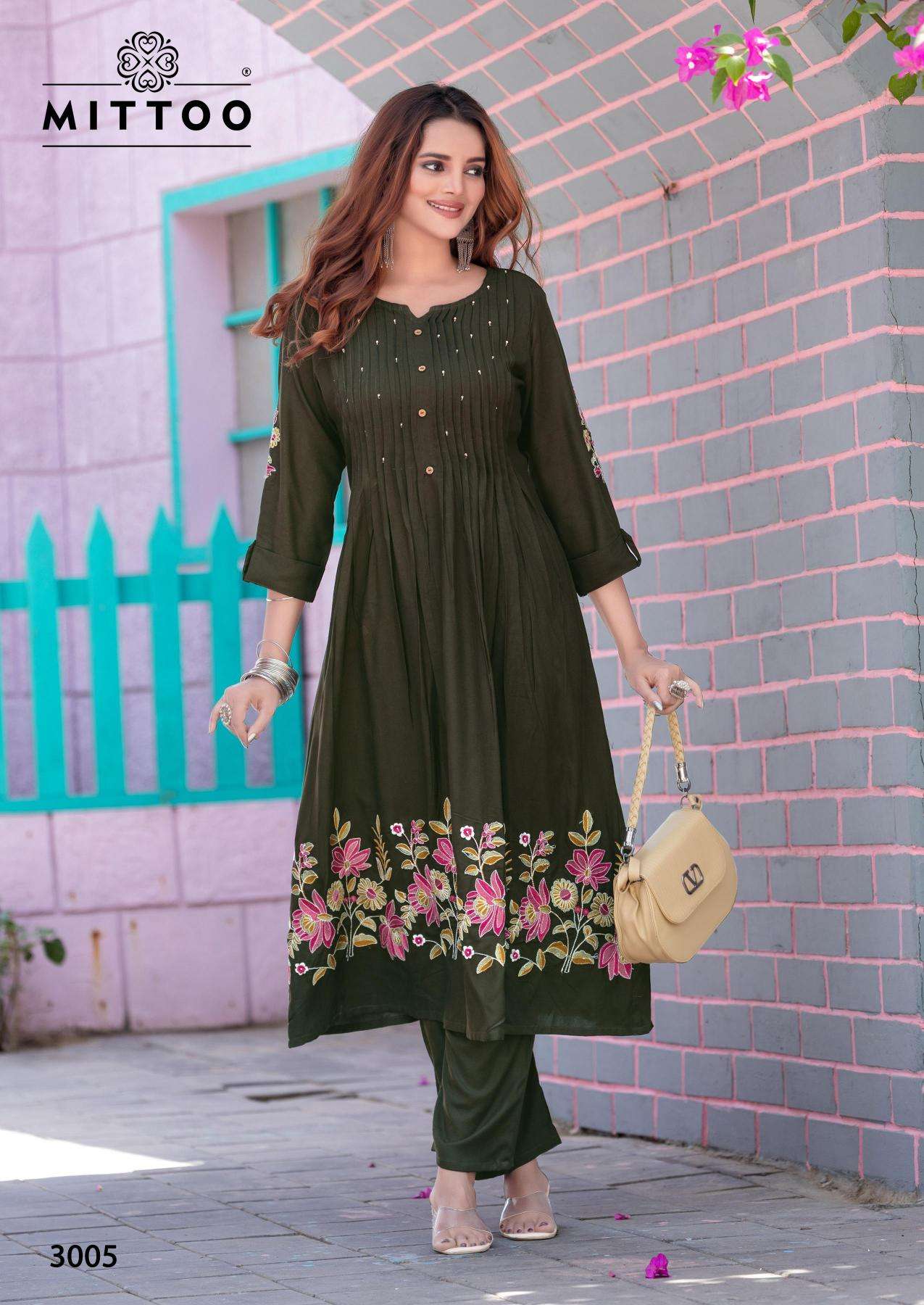 Mittoo tanvika Ladies kurti manufacturers in Ahmedabad