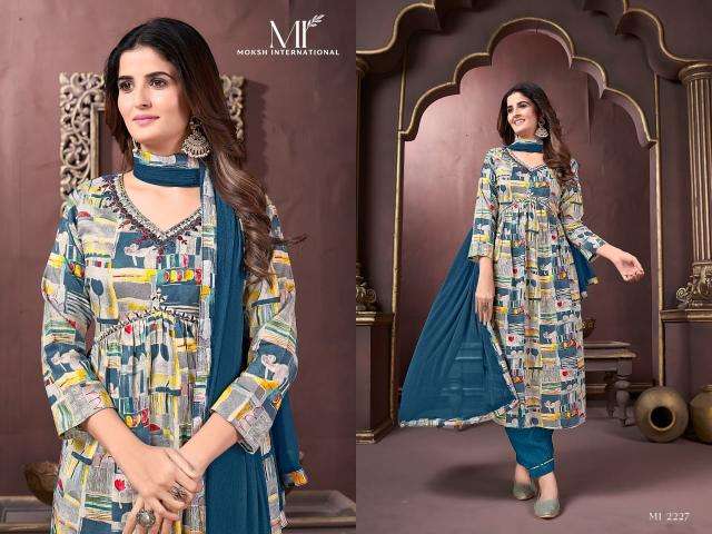 Moksh international afgani alia vol 1 Kurti manufacturers in Surat