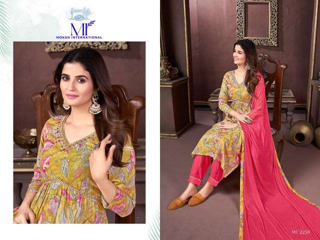 Moksh international afgani alia vol 1 Kurti manufacturers in Surat