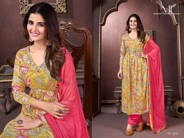 Moksh international afgani alia vol 1 Kurti manufacturers in Surat