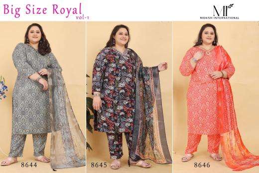 Moksh international big size royal vol 1 Kurti wholesale suppliers