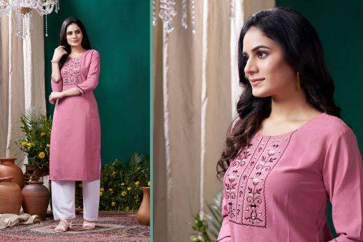 Moksh international giva vol 2 indian chiffon kurtis