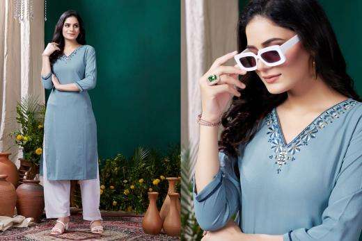 Moksh international giva vol 2 indian chiffon kurtis