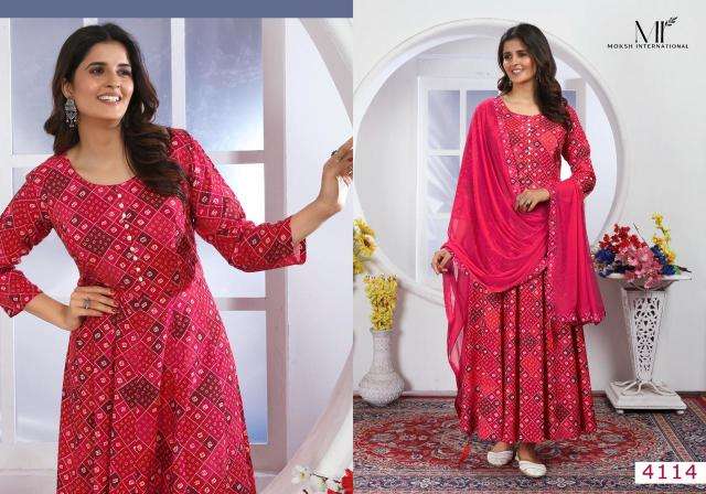 Moksh international honey vol 1 indian chikankari kurtis