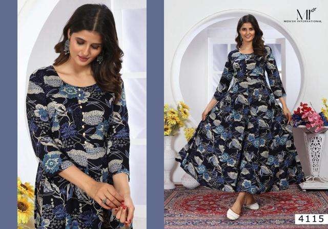 Moksh international honey vol 1 indian chikankari kurtis