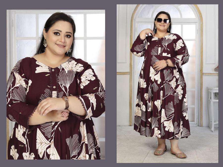 Moksh international plus size color vol- 1 Ladies kurti wholesale market in Mumbai