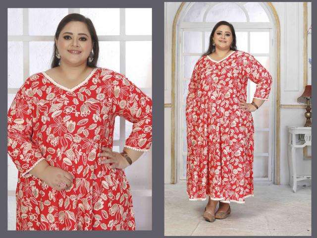 Moksh international plus size color vol 2 Kurtis wholesalers in Gujarat