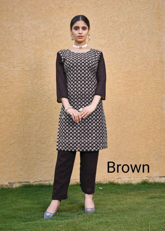Moksh international roohi fox Buy Kurti wholesale online