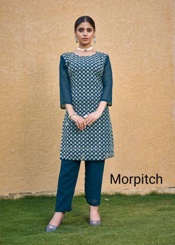 Moksh international roohi fox Buy Kurti wholesale online