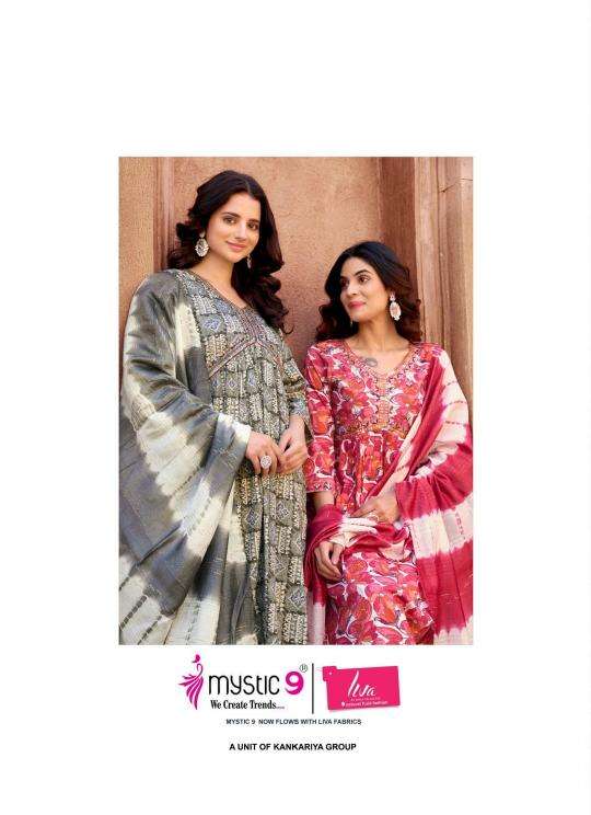 Mystic9 heena vol 7 Designer Kurti suppliers in Vadodara