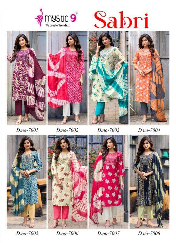 Mystic9 sabri vol 7  Kurti distributor in Mumbai