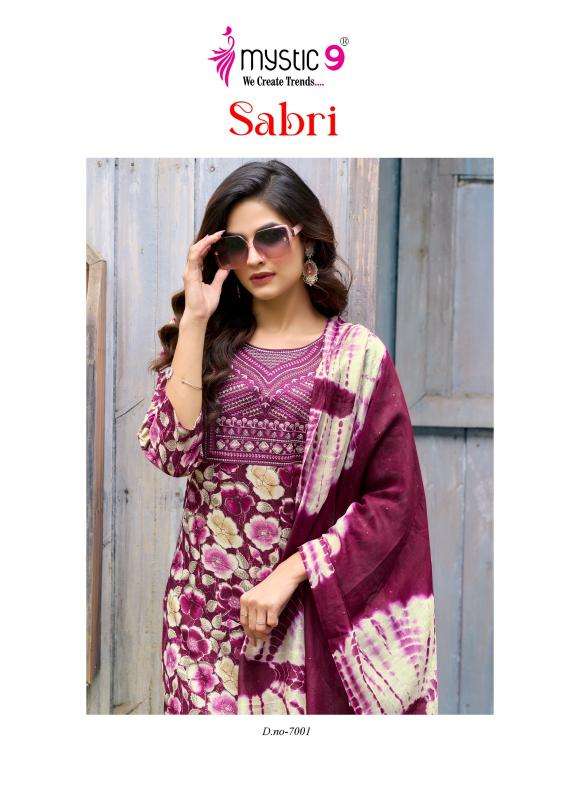 Mystic9 sabri vol 7  Kurti distributor in Mumbai