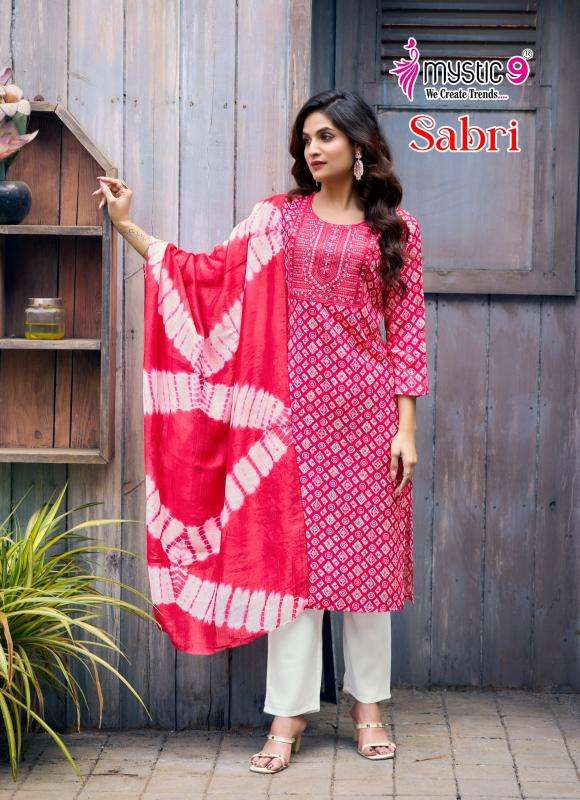 Mystic9 sabri vol 7  Kurti distributor in Mumbai