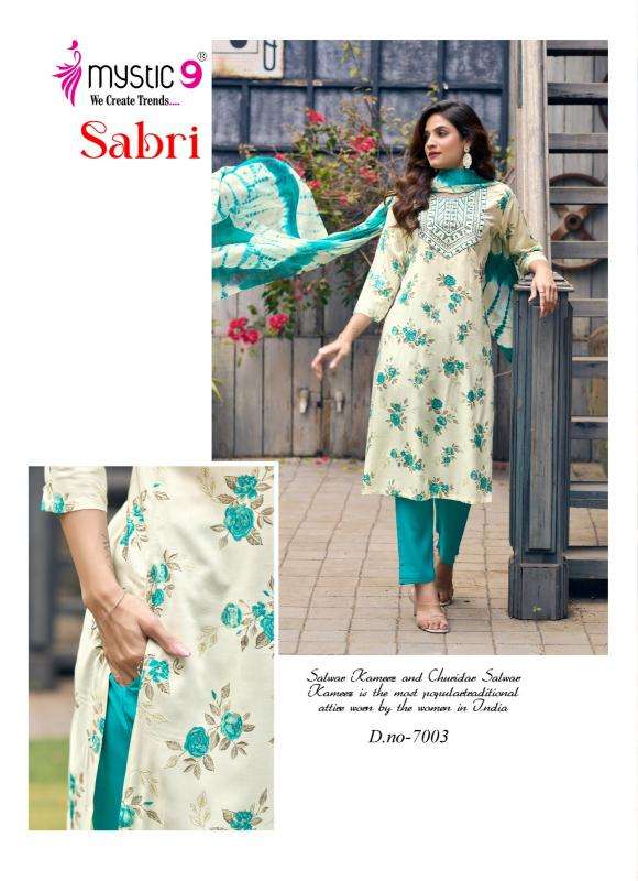 Mystic9 sabri vol 7  Kurti distributor in Mumbai