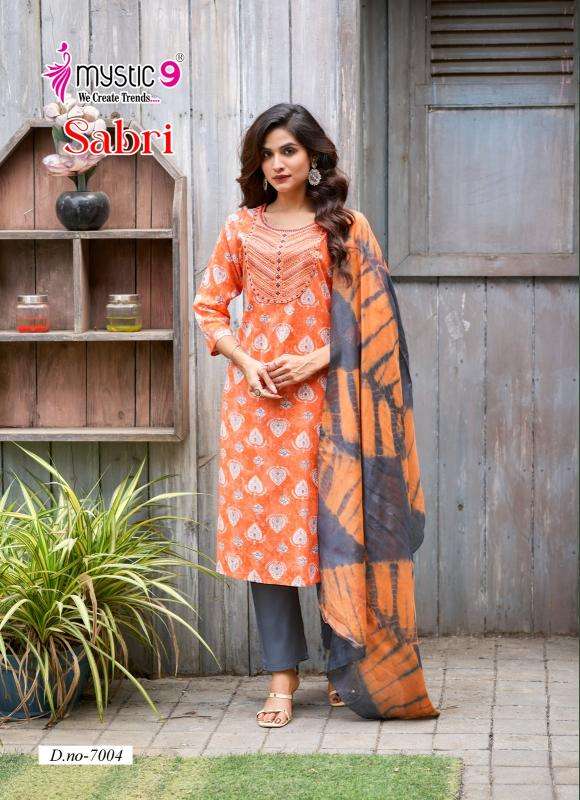 Mystic9 sabri vol 7  Kurti distributor in Mumbai