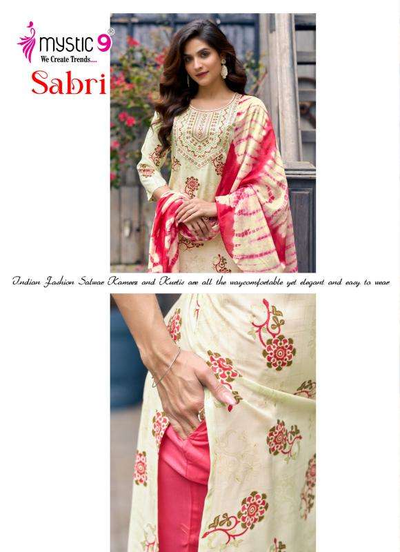 Mystic9 sabri vol 7  Kurti distributor in Mumbai