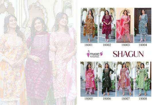 Mystic9 shagun vol 18 Kurti suppliers in Chennai