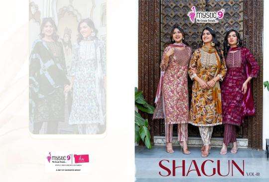 Mystic9 shagun vol 18 Kurti suppliers in Chennai