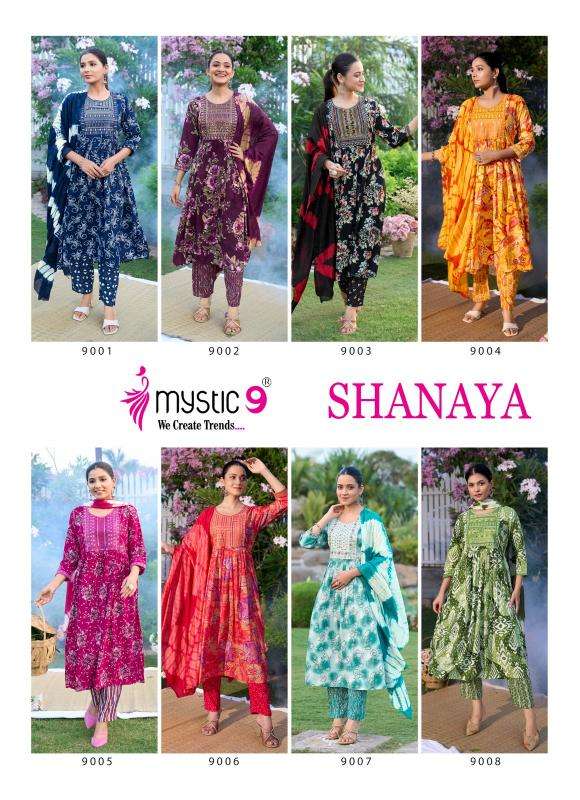 Mystic9 shanaya vol 9 Wholesale Kurti store in Hyderabad