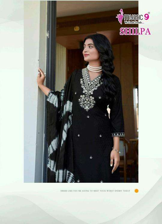 Mystic9 shilpa vol 2 sleeveless indian kurti