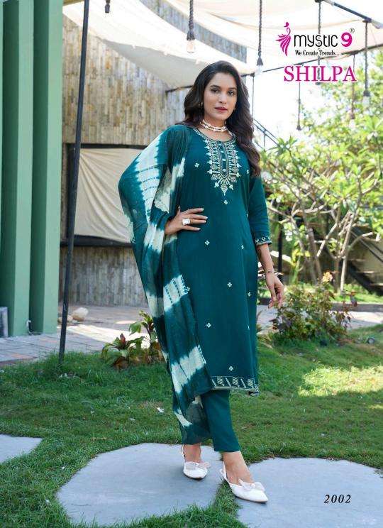 Mystic9 shilpa vol 2 sleeveless indian kurti