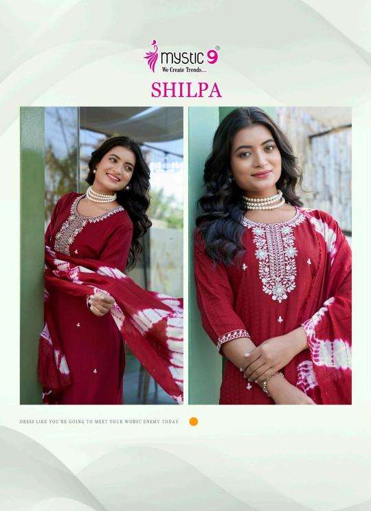 Mystic9 shilpa vol 2 sleeveless indian kurti