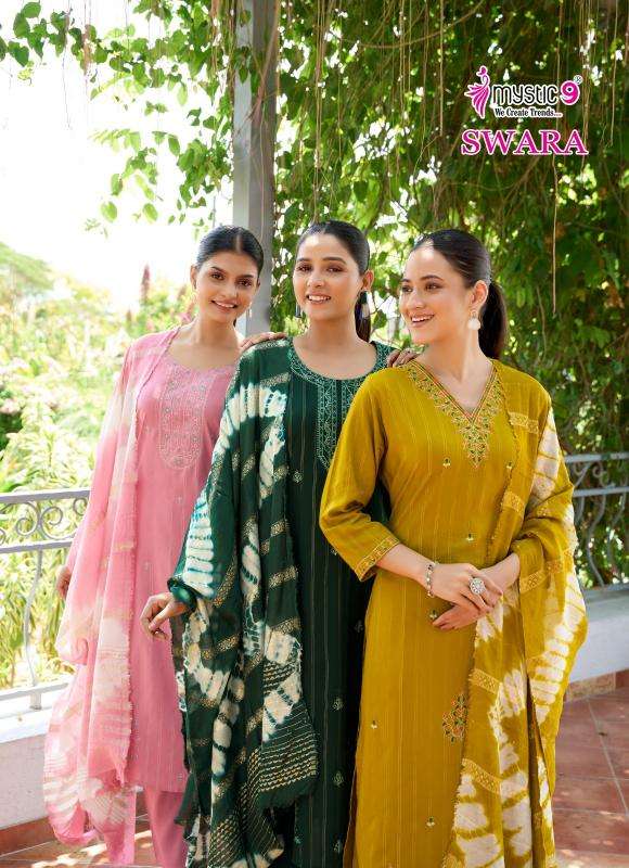 Mystic9 swara vol 3 Wholesale Kurtis supplier in Ahmedabad