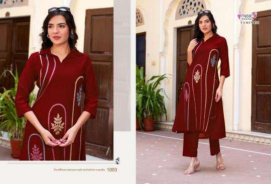 Mystic9 yamini vol 1 cheap indian kurtis online