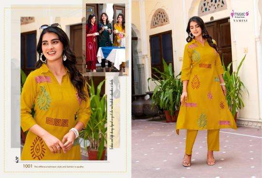 Mystic9 yamini vol 1 cheap indian kurtis online