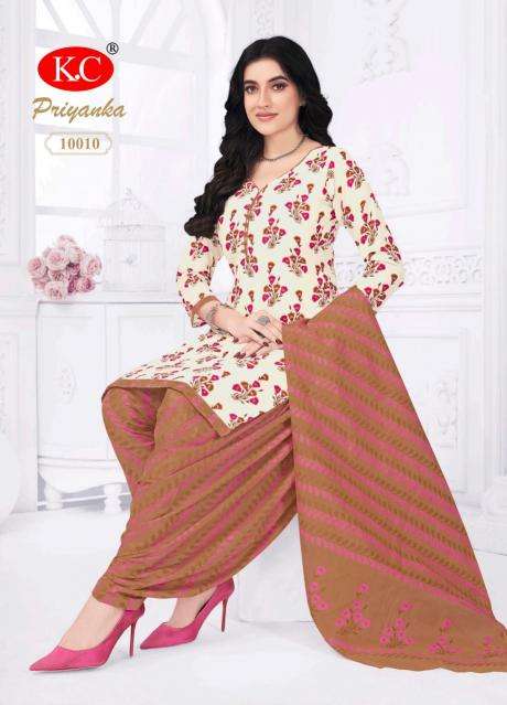 Navkar k.c priyanka vol 10 measurement indian kurti size chart