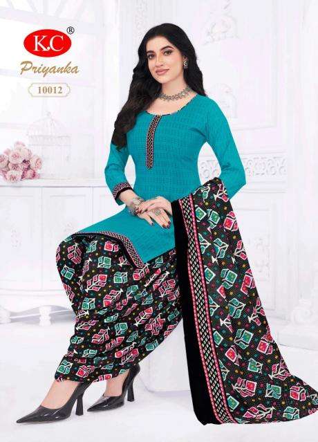 Navkar k.c priyanka vol 10 measurement indian kurti size chart