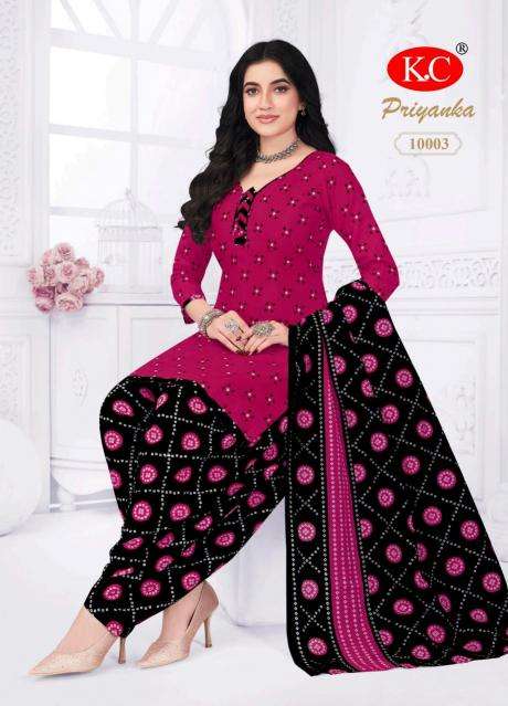 Navkar k.c priyanka vol 10 measurement indian kurti size chart