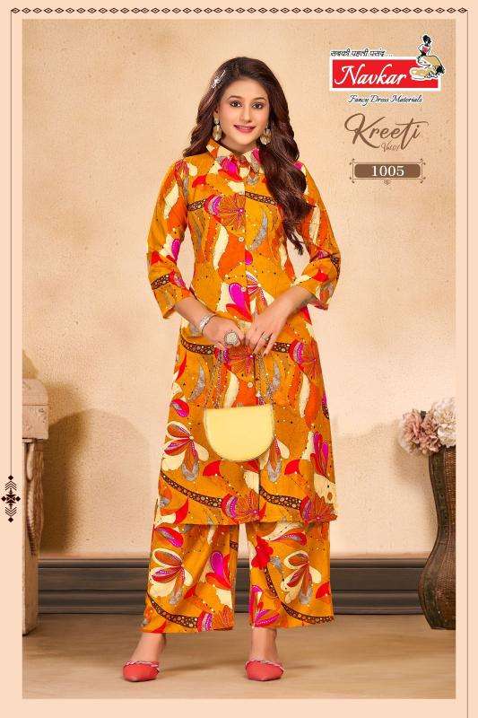 Navkar kreeti vol 1 elegant evening wear indian kurtis