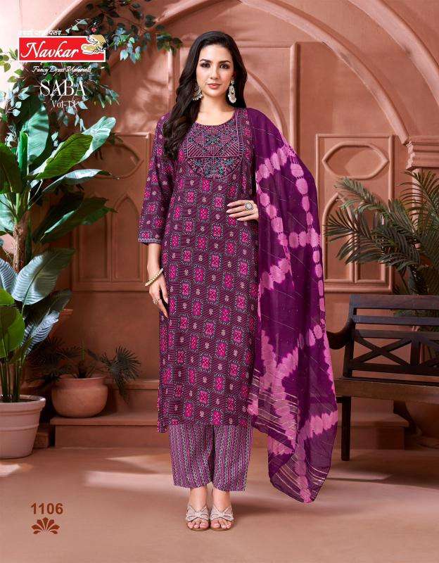Navkar saba vol 11 indian cotton kurti tops