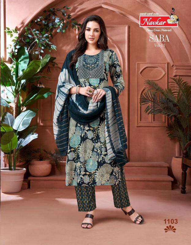 Navkar saba vol 11 indian cotton kurti tops