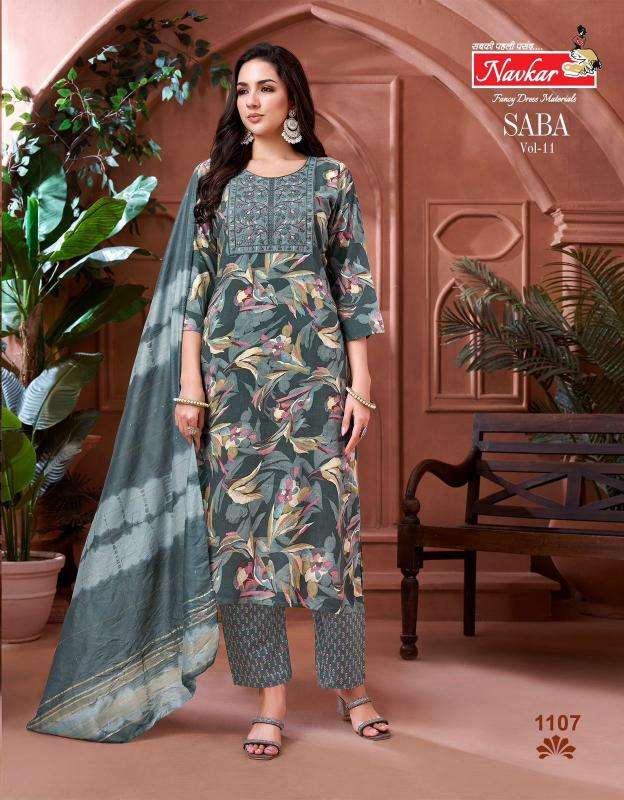 Navkar saba vol 11 indian cotton kurti tops
