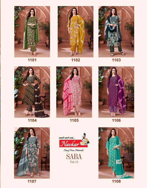 Navkar saba vol 11 indian cotton kurti tops