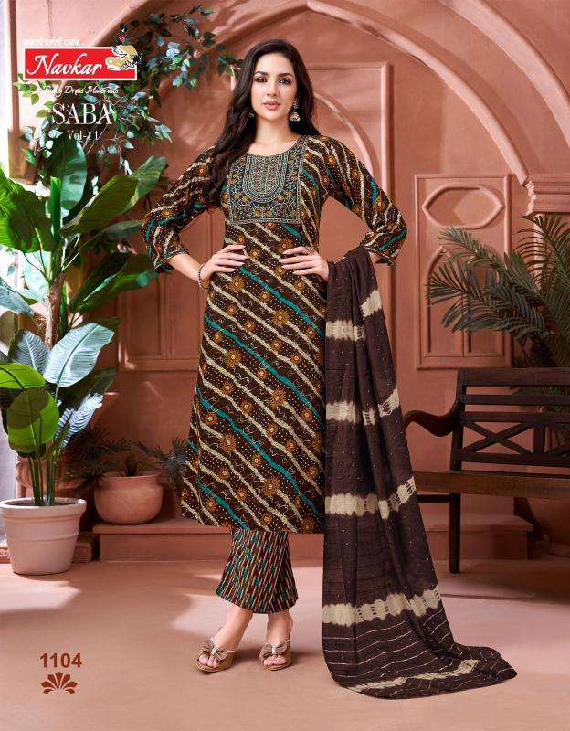 Navkar saba vol 11 indian cotton kurti tops