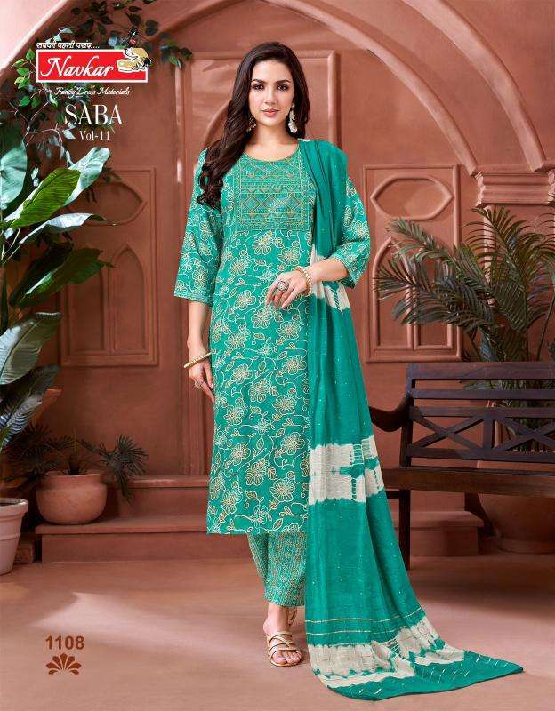 Navkar saba vol 11 indian cotton kurti tops