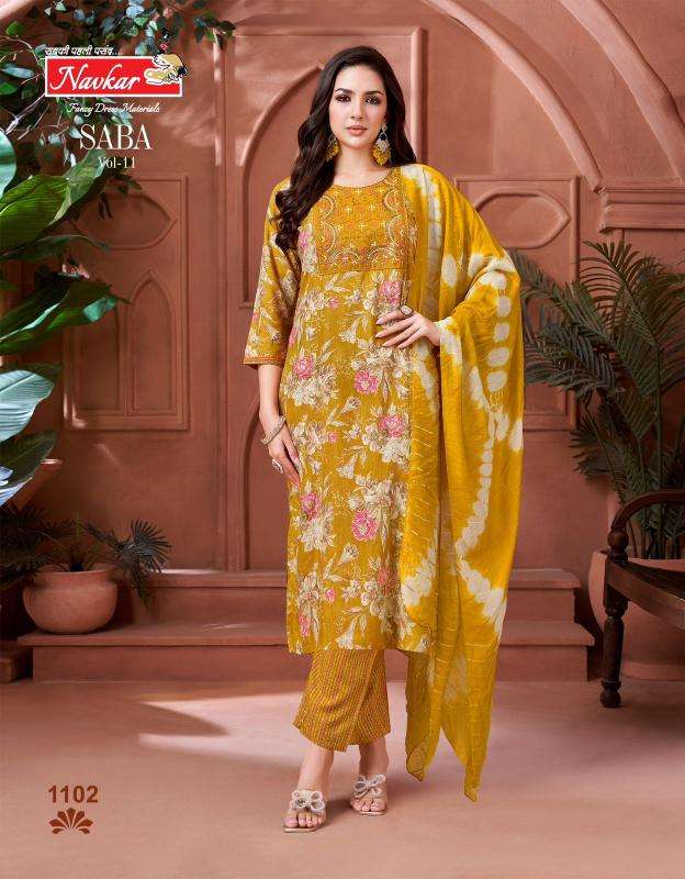 Navkar saba vol 11 indian cotton kurti tops