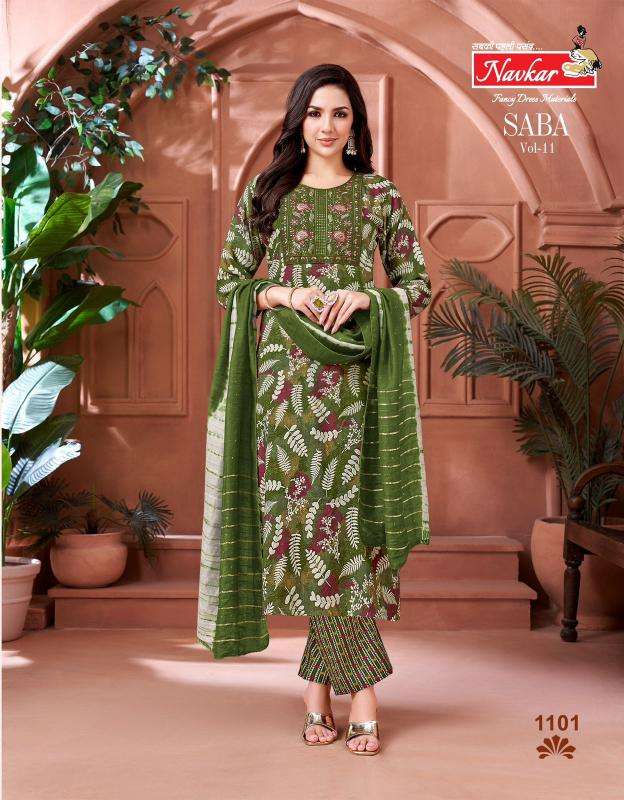 Navkar saba vol 11 indian cotton kurti tops