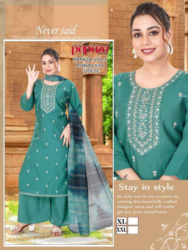 Papaza vol.-1 indian hand embroidery designs for kurtis