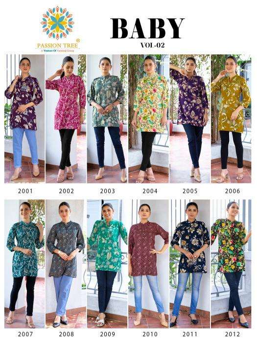 Passion tree baby vol 2 Kurti manufacturer in Bangalore